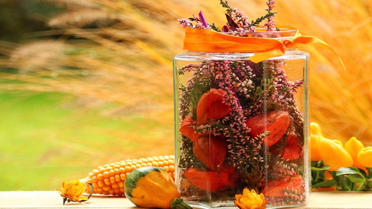 Die schönsten Deko-Ideen für Ihren Garten im Herbst - Tischdeko