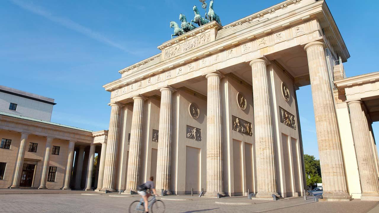 Mit dem Rad die Stadt erkunden: Berlin - Brandenburger Tor