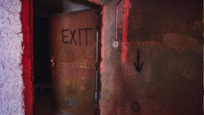 Escape Rooms - Exit Tür