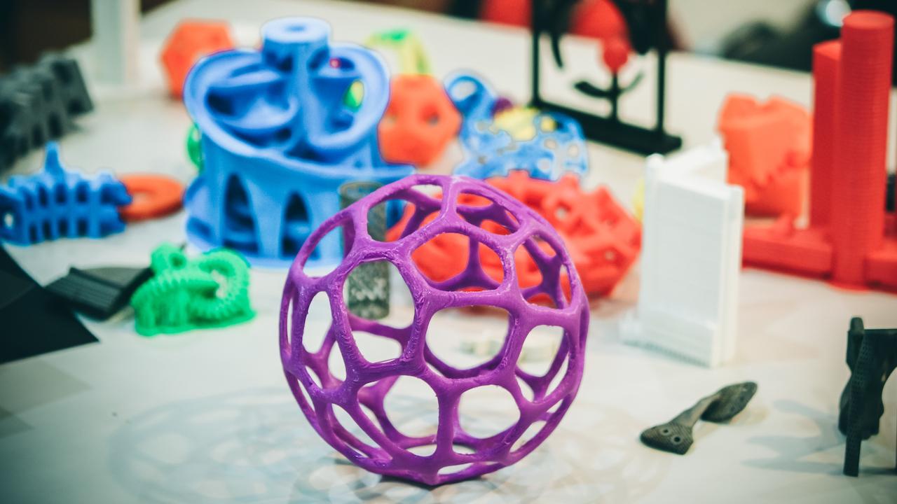 3D-Drucker - Greiffball aus dem 3D-Drucker