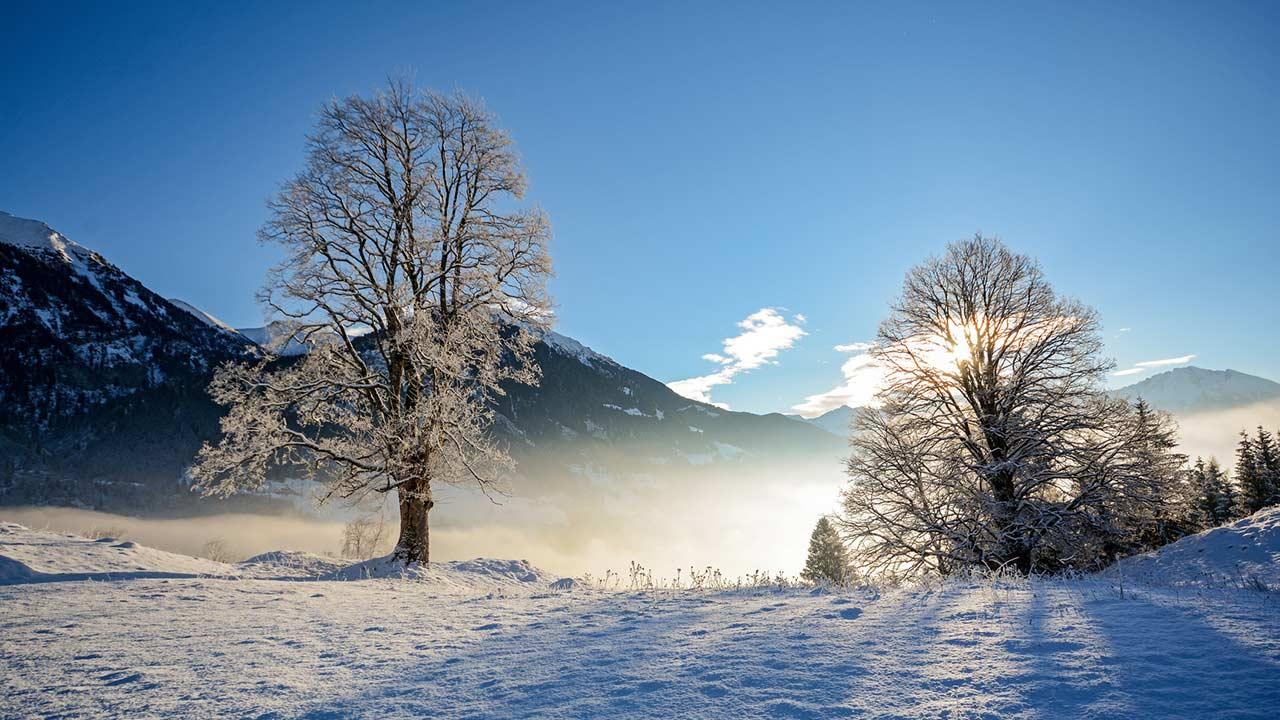 Winterwanderungen durch das Salzburger Land - Winterlandschaft