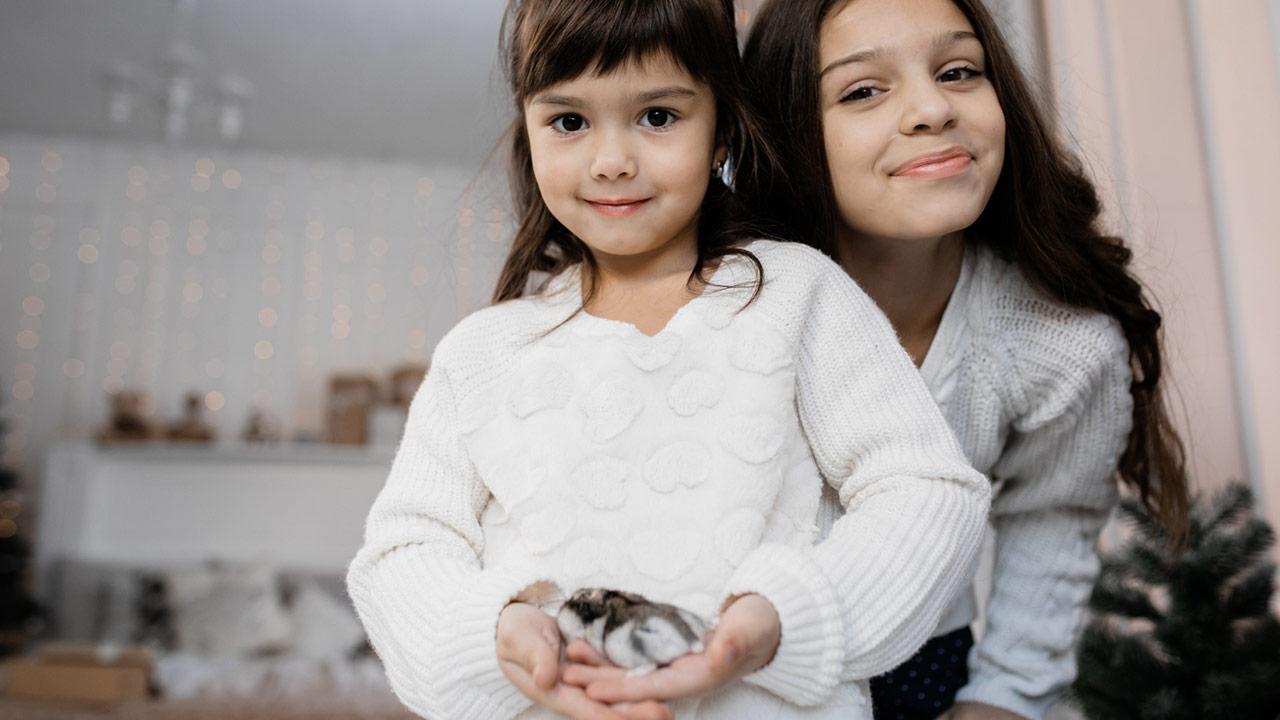 Mäuse - das perfekte Haustier für Kinder ? - 2 Mädchen 