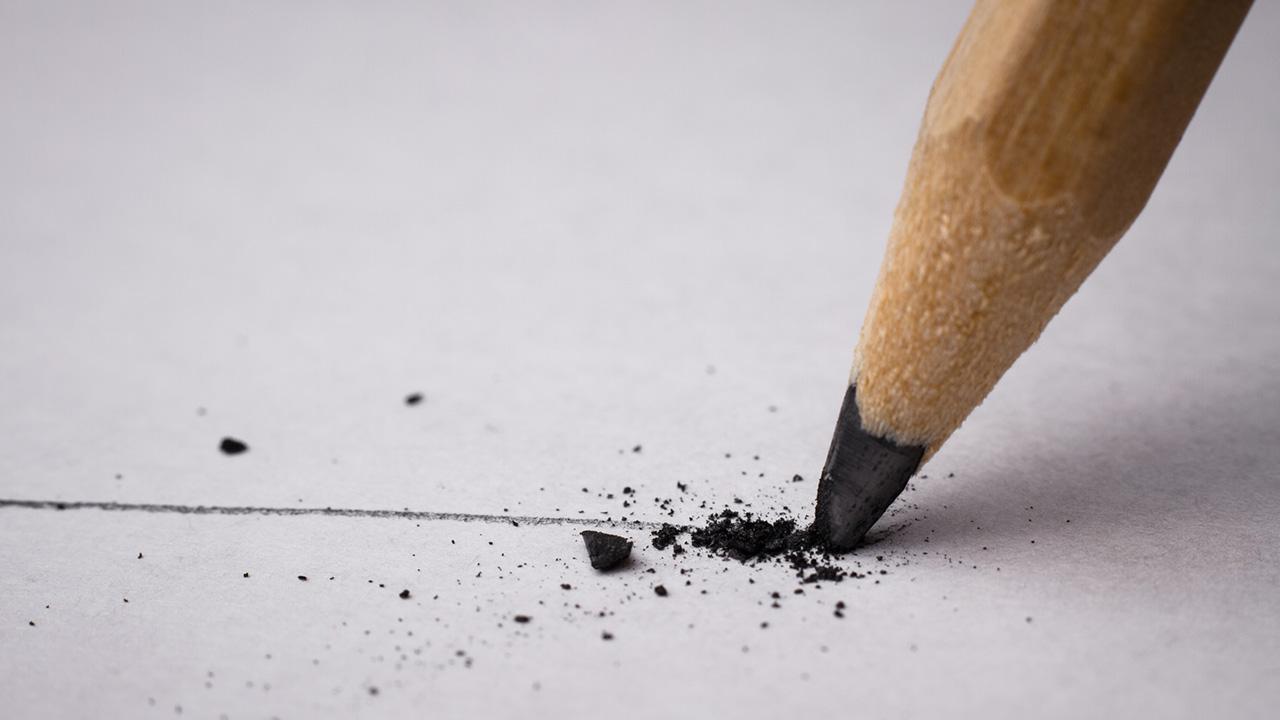 Einstieg in die Hobby-Malerei - Bleistift / Bleistift beim Zeichnen