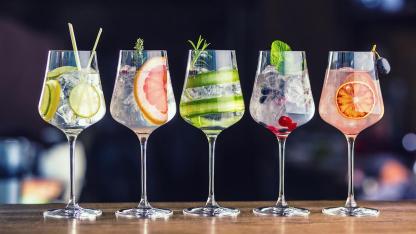 Getränke - Tipps für Ihre Gartenparty / verschiedene Cocktails