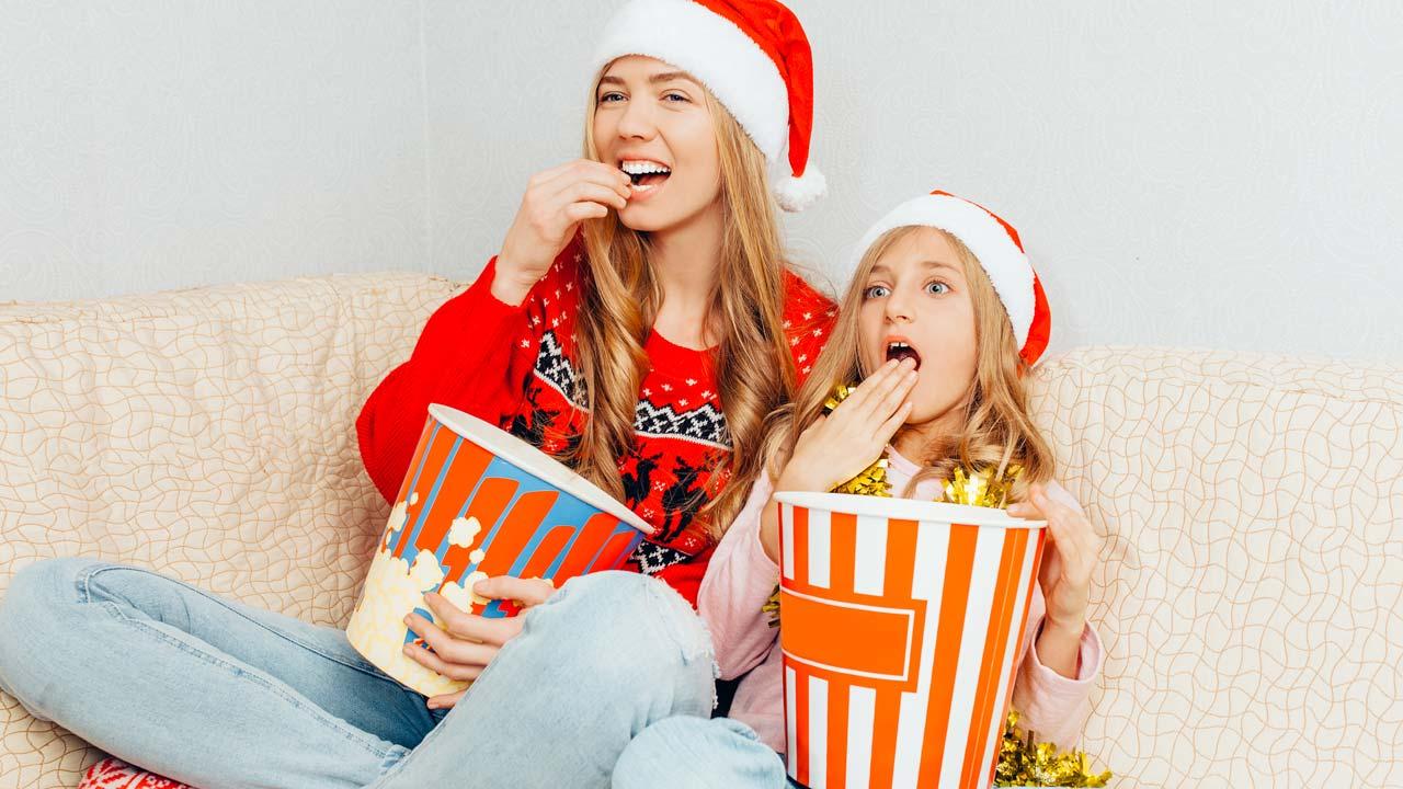 Filmklassiker zu Heiligabend - mit Popcorn