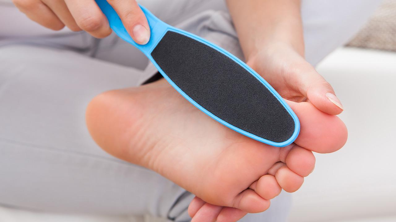 Tipps für die Fußpflege Zuhause - Fußraspel